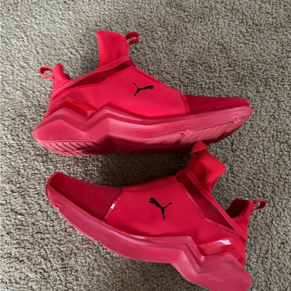 Puma women Bright Red Sneakers - Picture 4 of 7